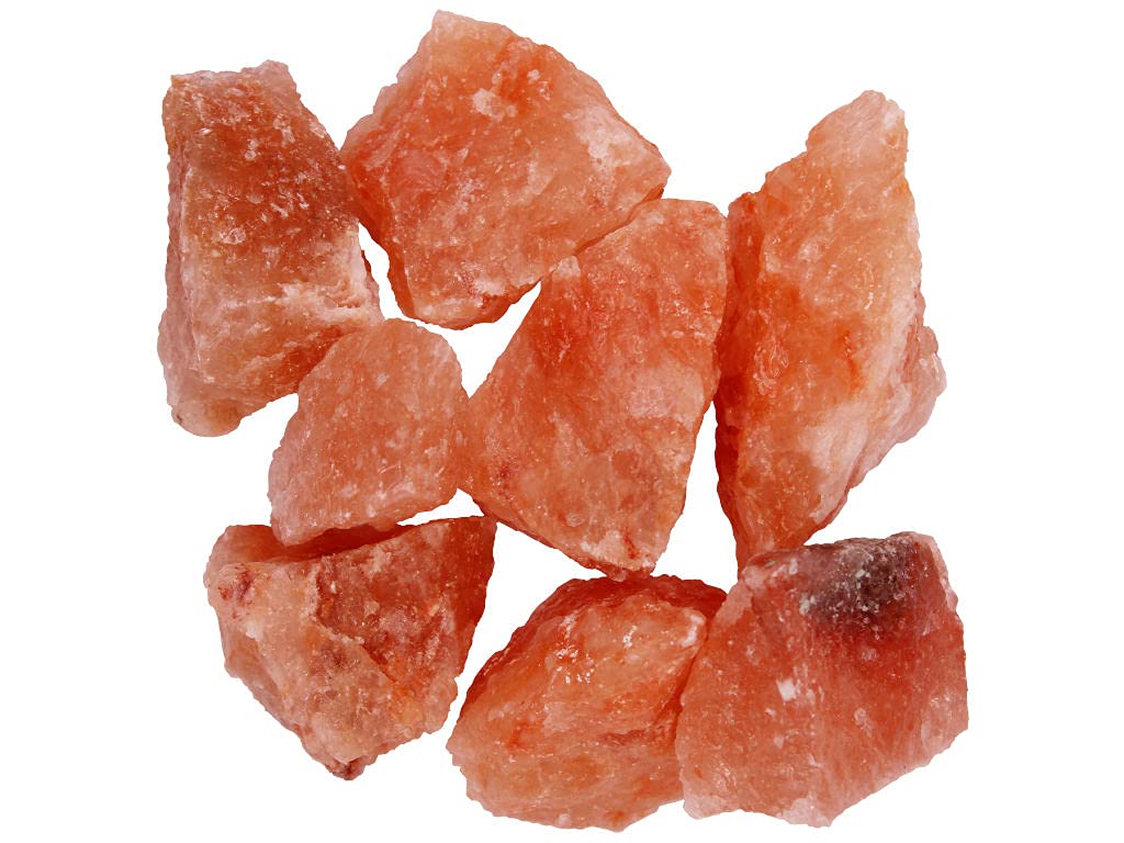 Sal Cristalina Piedra de Sal 1-25 KG Piedras de Sauna mezclado 3-12 cm Accesorios Sauna para Calentador de Sauna Infusión de Sal/Sauna Salmuera Piezas (25 KG)