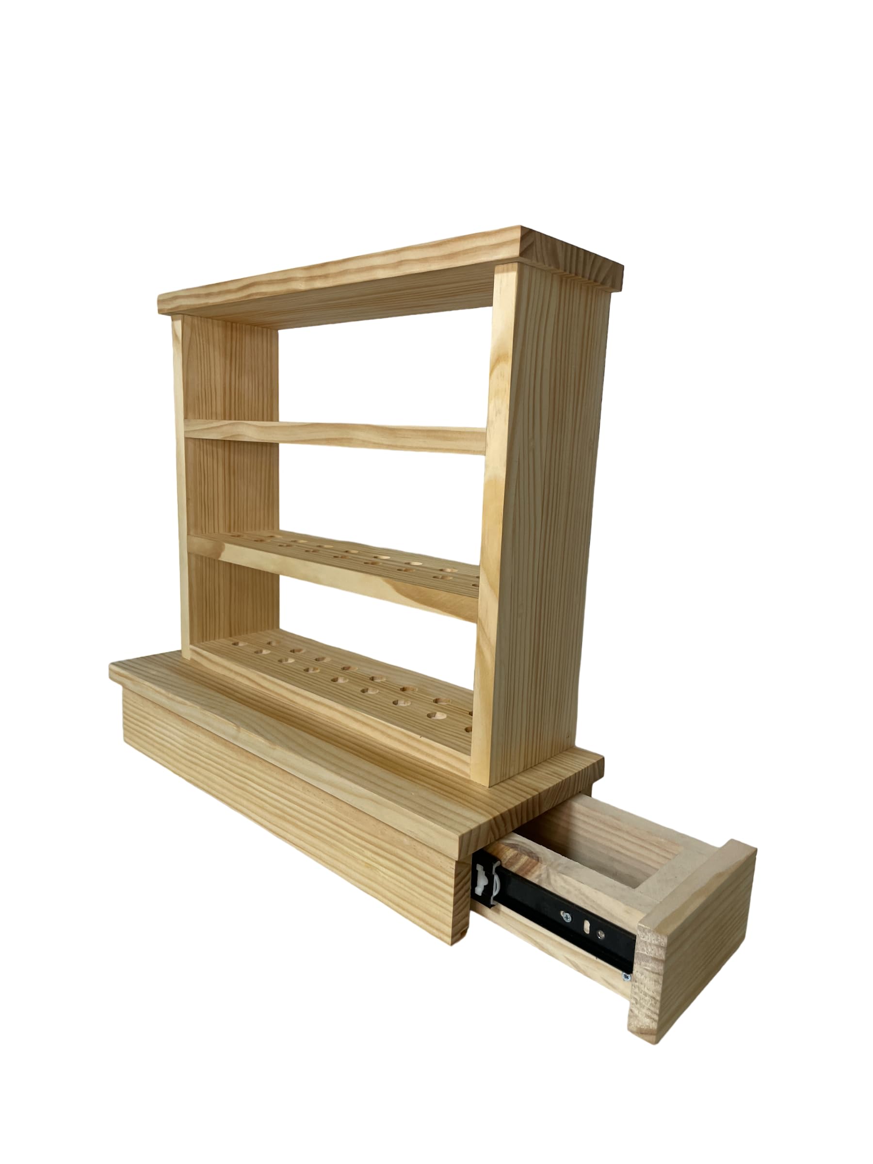 Vitrine Collection Briquets – 72 Emplacements – Bois Noir élégant – Fenêtre Acrylique – Dimensions 42x42x6,5 Cm – Pour Clipper Et Autres