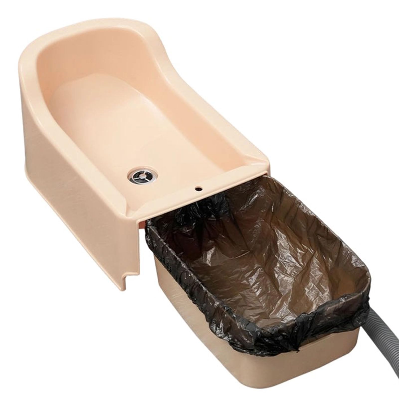 Hdoytxxm Women's Apricot Color 66Cm D Hygienic Easy Carry Urination Aid Leakproof Small Urinal Travel Friendly Urinal Fitting For Road Activity Outdoor Urination Device