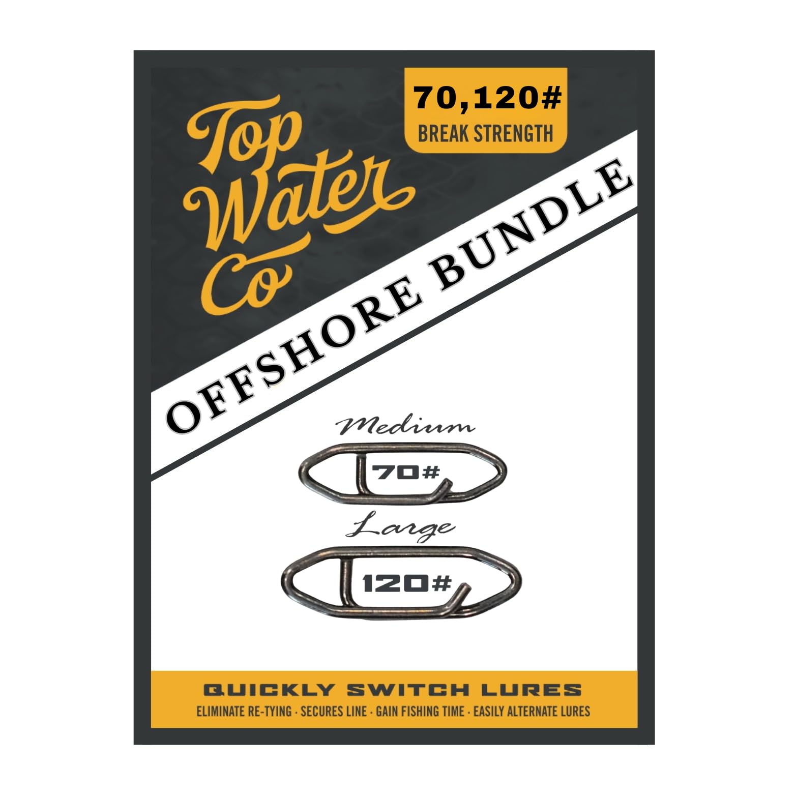 Top Water Co Species Target Fishing Bundles (Various Counts)