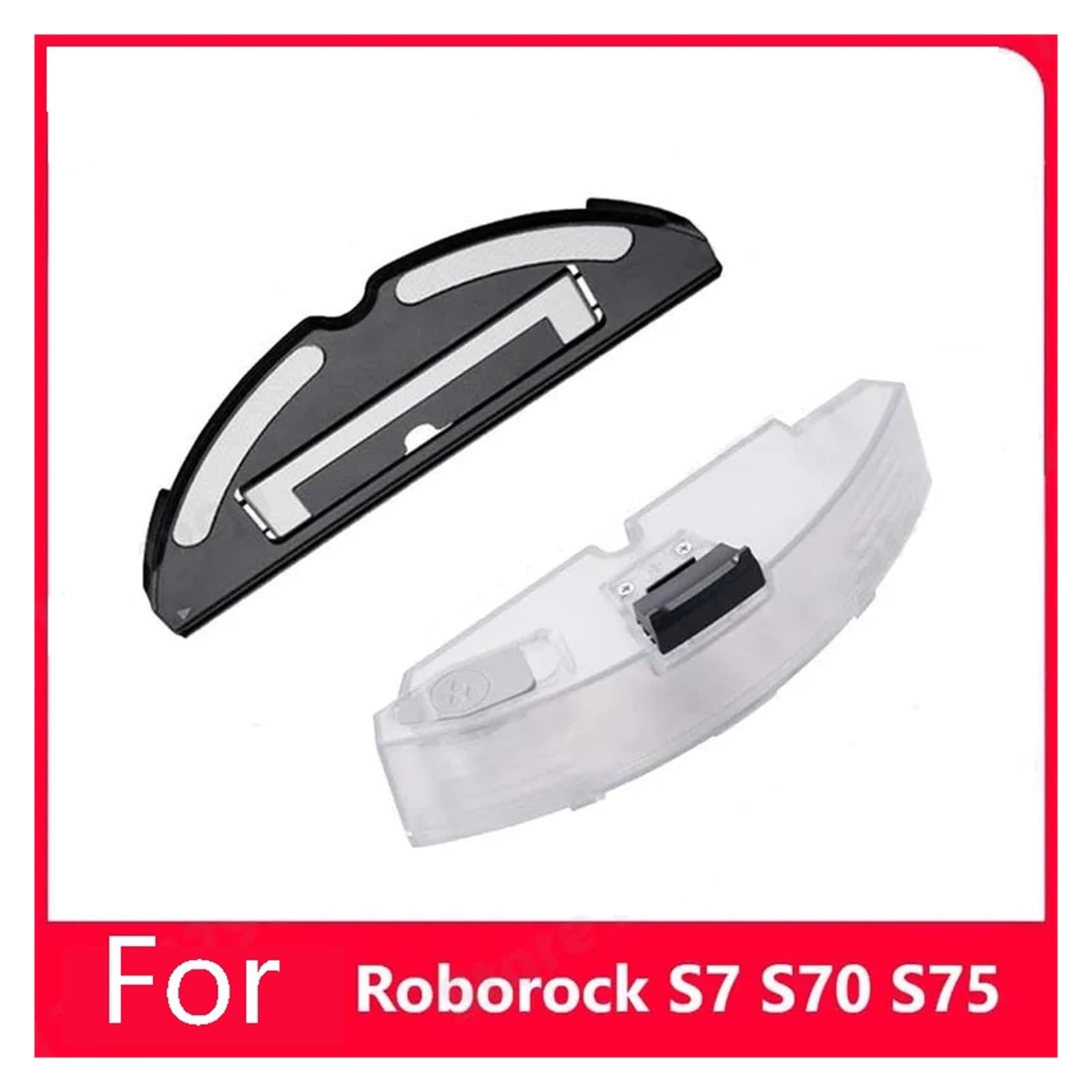 Kompatibel Mit Roborock S7, Elektrisch Gesteuertem Wassertank, Mopps, Tuchhalterung, Staubbox, Ersatzteilen, Staubsaugerzubehör(Water Tray 4 mop)