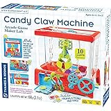 Thames & Kosmos Candy Claw Machine STEM Experiment Maker Lab | Build Your Own Arcade-Style Claw Machine | Explore Hydraulics & Engineering | Includes Lollipops & Decoy Candy Boxes, No Batteries Needed