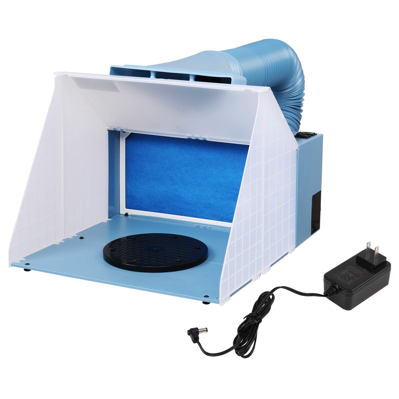 Buy TUFFIOM Airbrush Spay Booth w/Fan Filter & 6ft Exhaust Hose