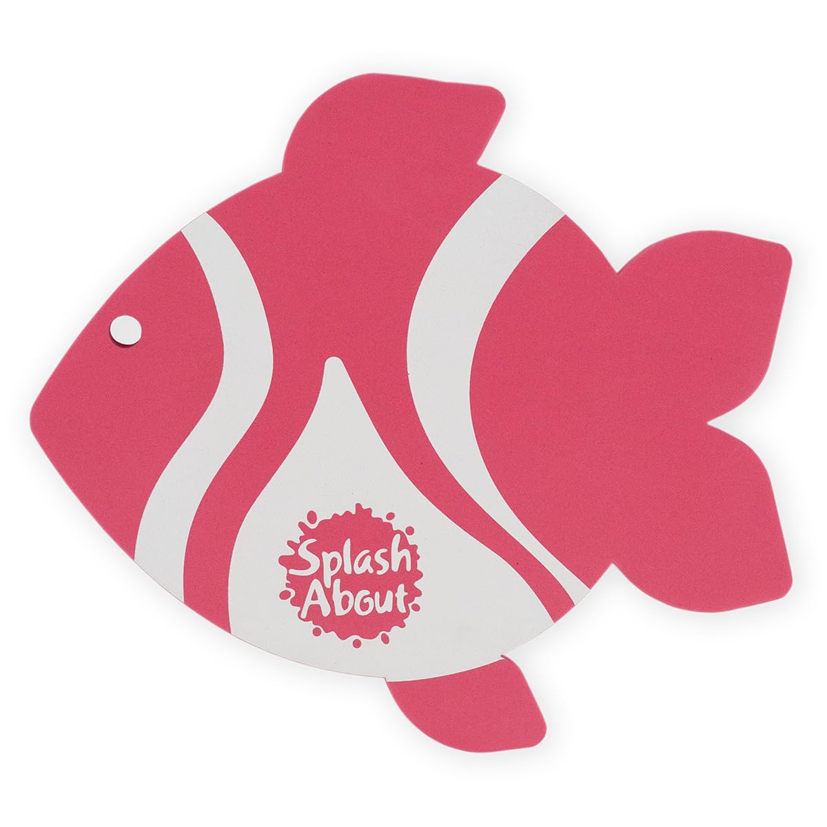 Splash About Pool & Bath Mirrors for Babies and Toddlers (Pink and White Fish)