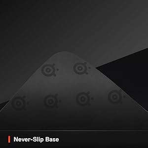 SteelSeries QcK Gaming Mouse Pad - XXL Cloth - Peak Tracking and Stability - Esports Mousepad - Never-Slip - Full Desk Coverage