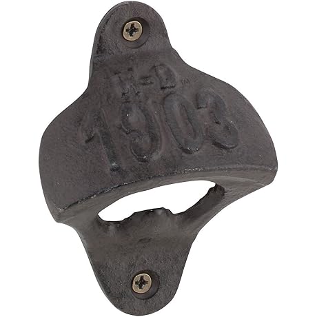 Harley-Davidson Authentic 1903 Rugged Cast Iron Bottle Opener