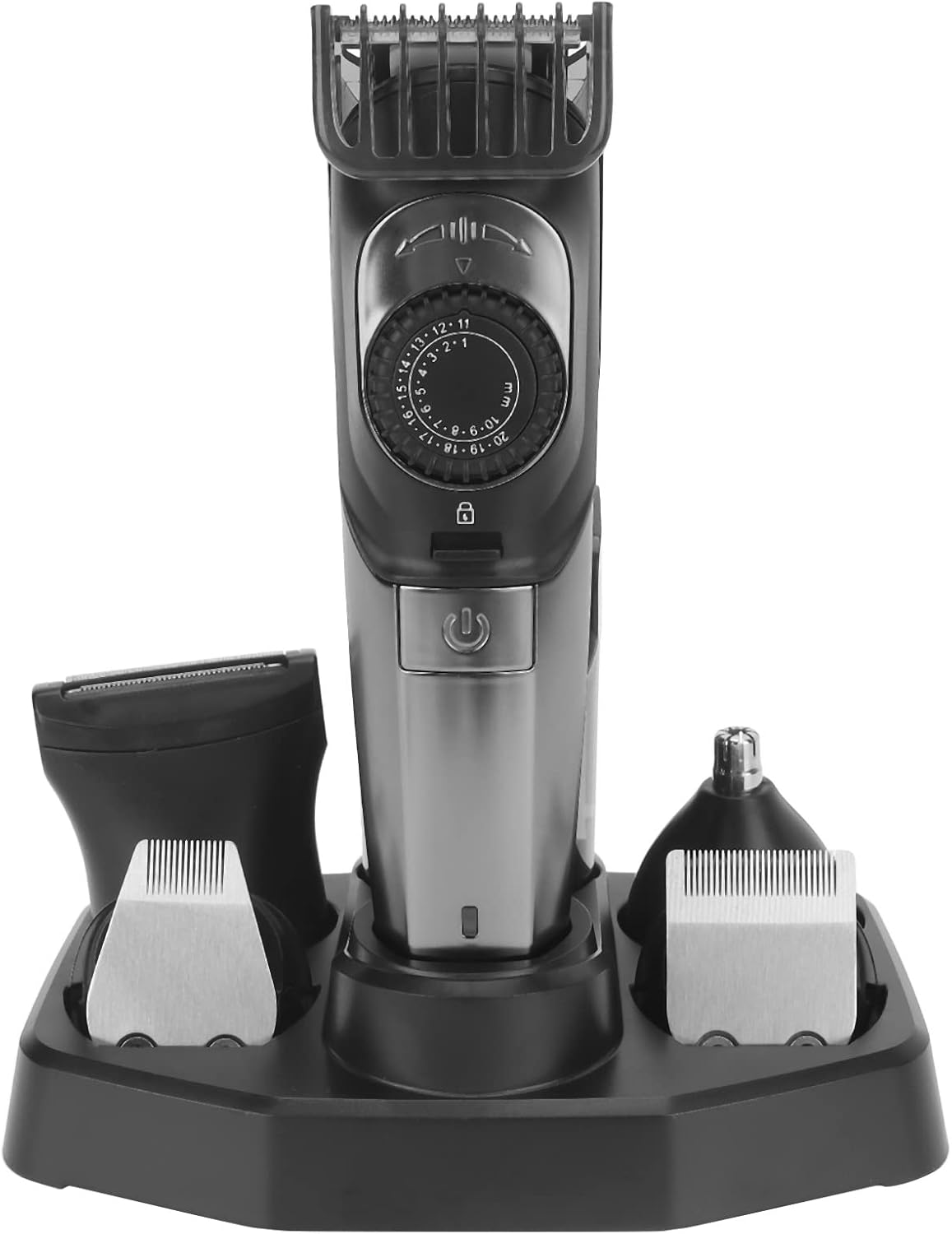 Beard Trimmer Set, USB Fast Charging 38 Lengths High integrated