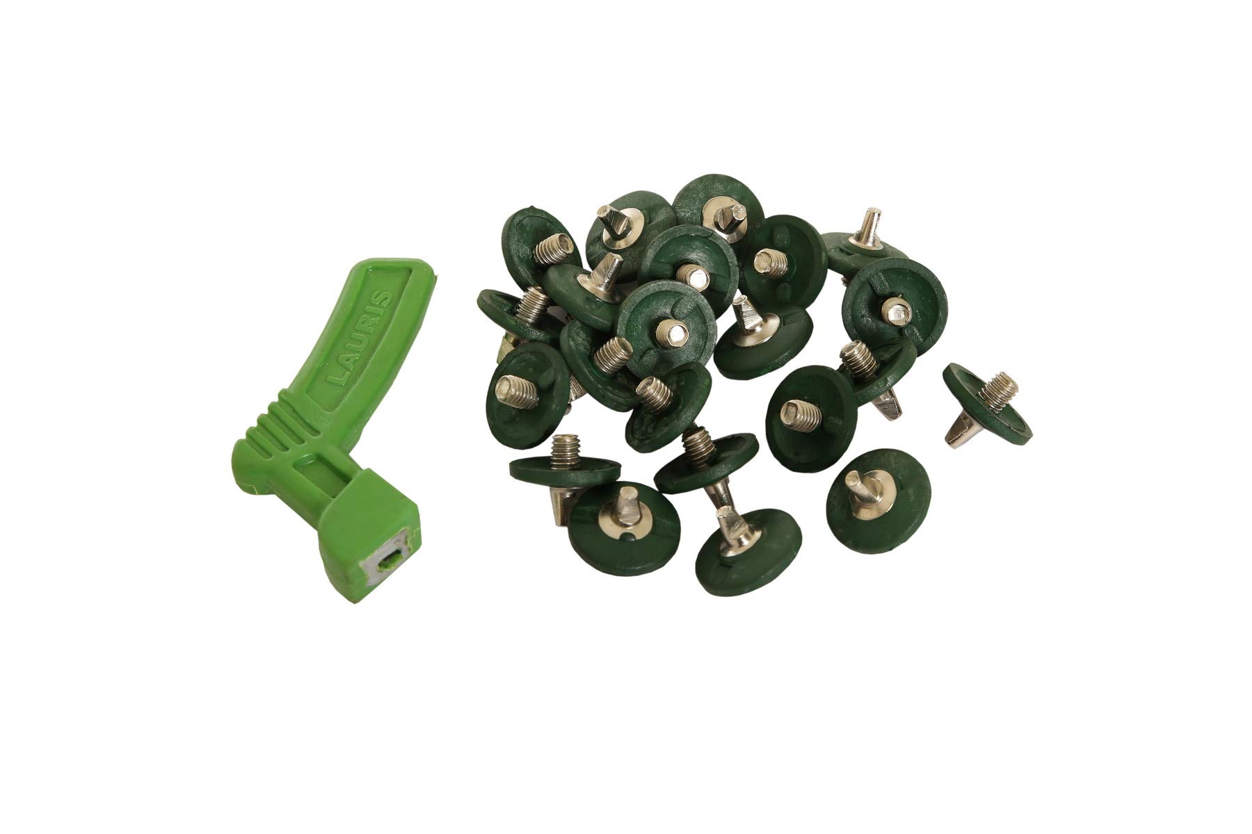 Buy Lauris Cricket Shoe Spikes Replacement Spikes Nails Blue Colour