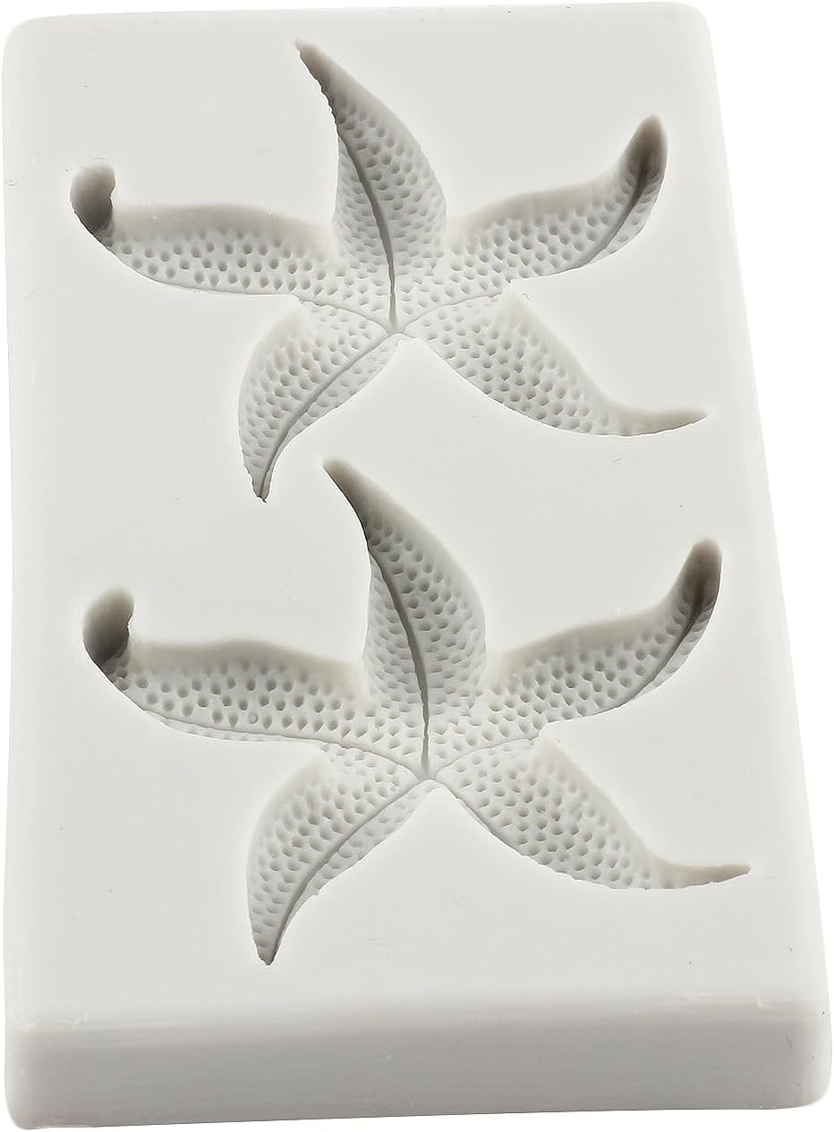 3D Starfish Polymer Clay Molds Starfish Silicone Mold