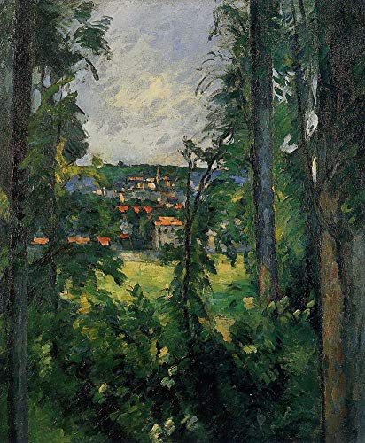 Peintures Auvers de Cézanne une œuvre d'art célèbre pour vibrer au quotidien