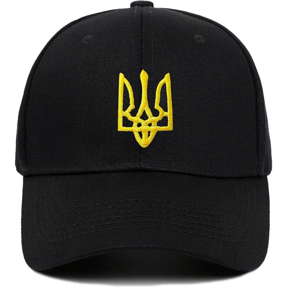 Fituenly Ukraine Hat Ukrainian Baseball Cap Vintage Distressed Hats Twill Plain Cowboy Hats Denim Hat for Men Women