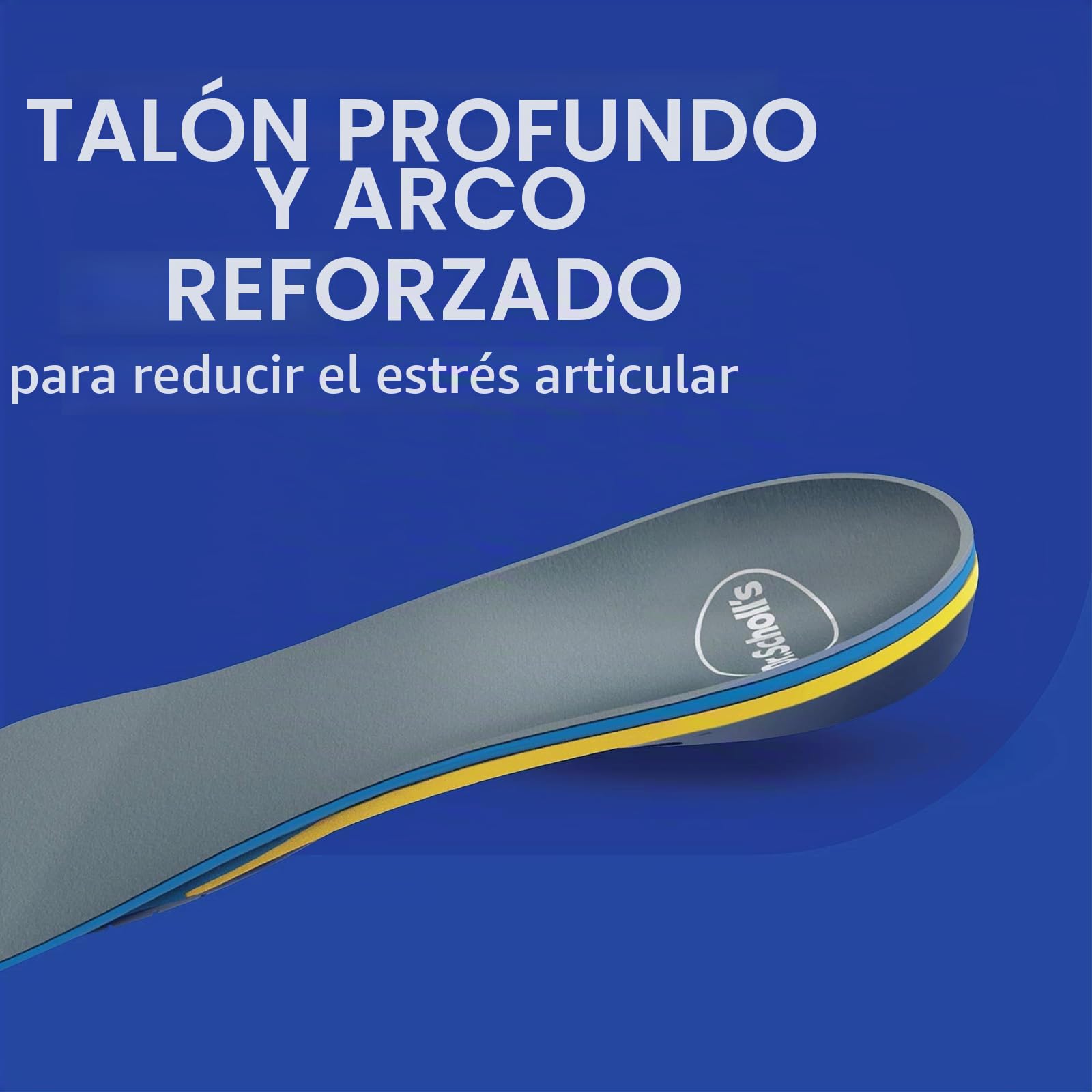 Dr. Scholl's - Ortopédica para aliviar el dolor de artritis para hombres, 1 par, talla 8-12 123ABC, Versión nueva, Mujer, NA, 1