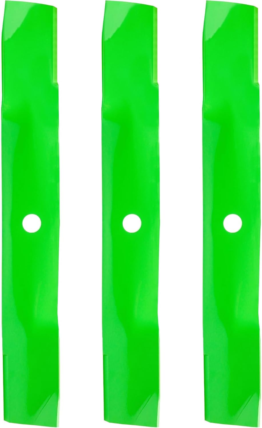 54'' Deck Mower Medium Lift Blade (M143520 UC22010) Fits John Dee re LX280 LX266 LX280 LX288 Z425 Z45 X524 1025R X340 X380 Z535 X500 GX255 X758 GT225 GT245 1023E 1025R X540 X570 Deck (3 PCS)