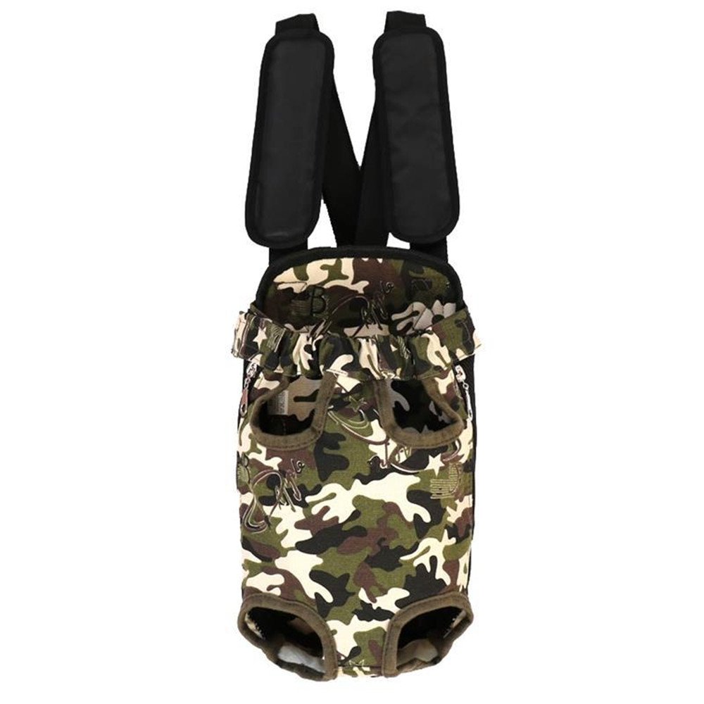 Pet Carrier Backpack, Legs Out Front Dog Carrier Backpack, Adjustable Pet Front Cat Dog Carrier Travel Bag for Traveling Hiking Camping