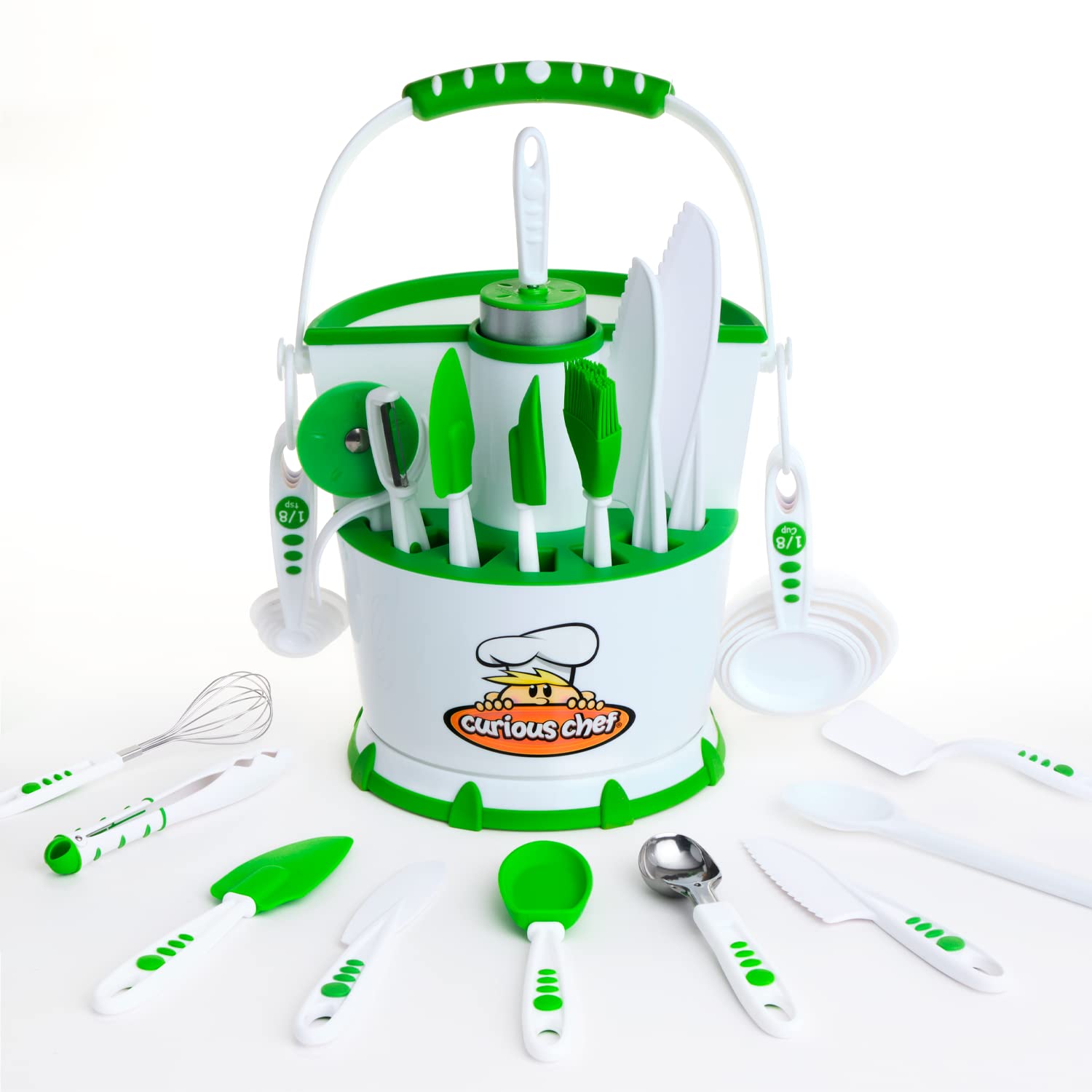 Curious Chef 30-Piece Chef Caddy Collection