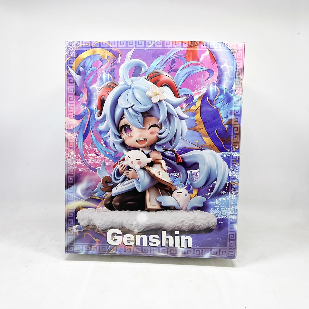Hutao Ganyu Kamisato Ayaka Yae Miko Raiden Shogun figurka PCW uroczy model anime dom samochód dekoracja biurka ozdoba świąteczna dekoracja urodziny prezent dla fanów
