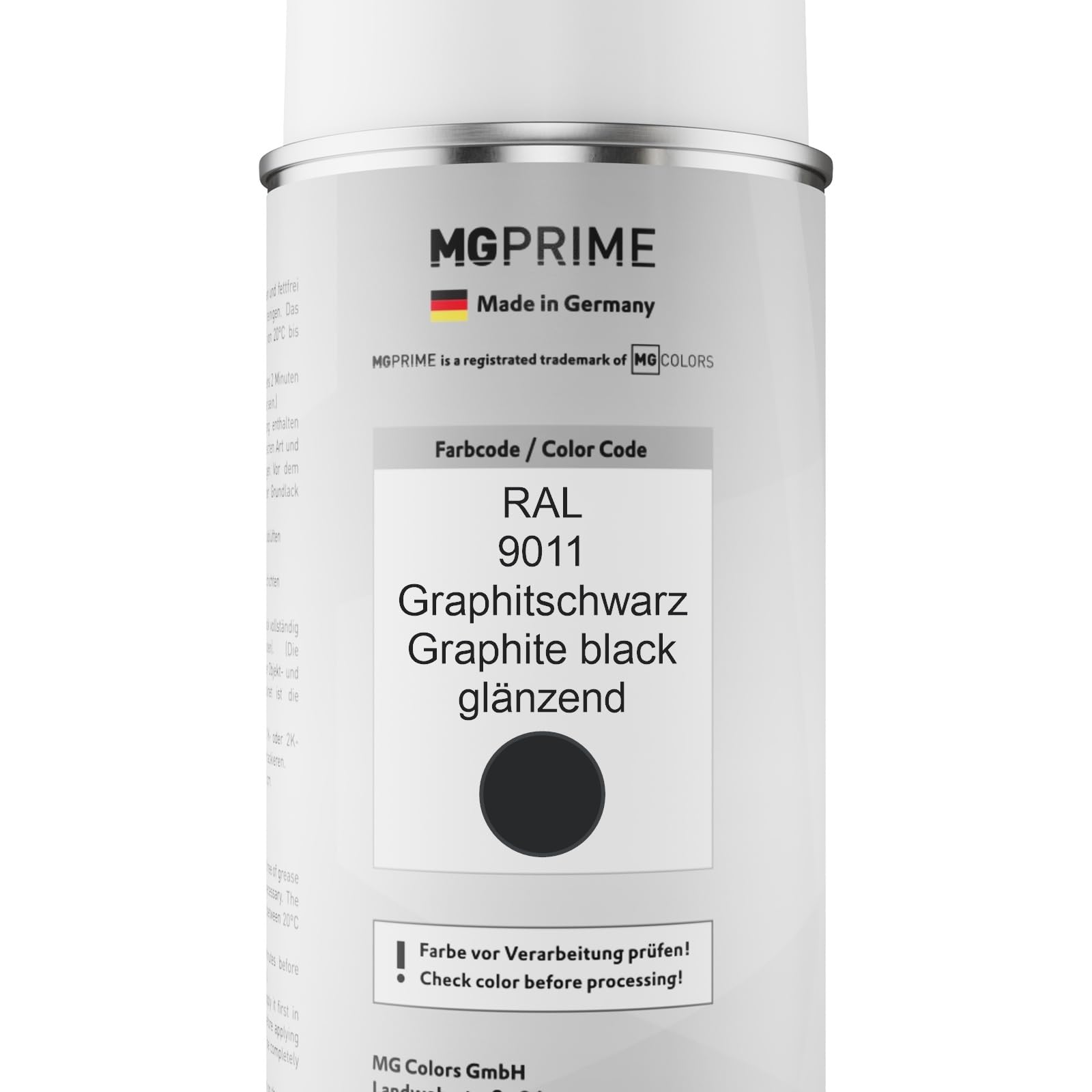 Vernici RAL Spray: Vernice Acrilica Spray in finitura Lucida Ral 9005