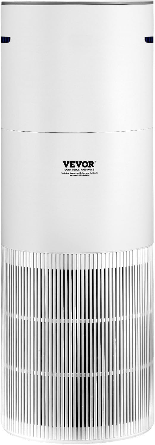 VEVOR 2 in 1 Air Purifier with Humidifier, Covers Up to 1090 ft² in One Hour, True HEPA 11 Filter, 22dB Quiet, Filters Up to 95% of Smoke, Dust, Pet Dander, Air Cleaner for Home, Large Room, Bedroom