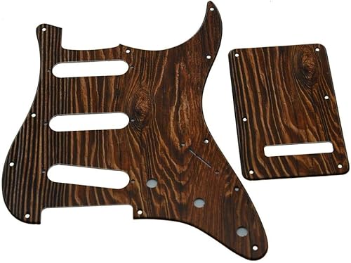 KAISH 11 hoyos 3D impreso Strat estilo SSS plástico Pickguard ST placa trasera trémolo Trem cubierta para StratocasterStrat Hecho en Estados