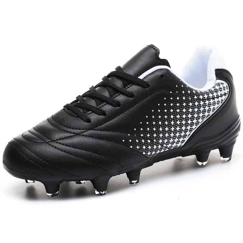 DAZFEBoys Football Boots Kids Football Shoes Cleats Boys Girls Trainers  FG/AG Athletics Training Sport Running Shoes