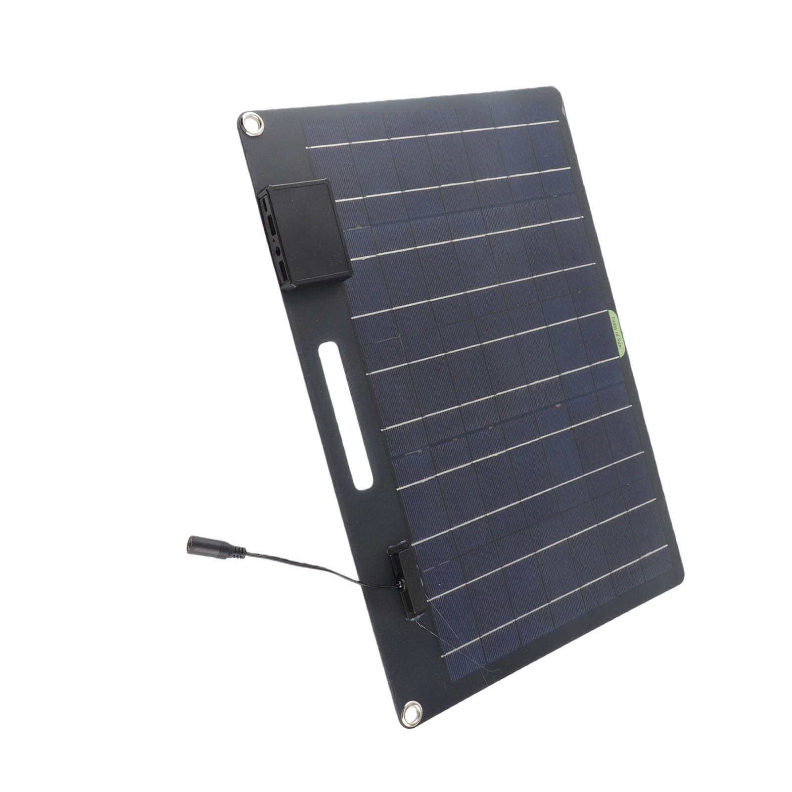 Jiawu Pannello Solare Portatile, Carica Rapida in Silicio Monocristallino Ad Alta Efficienza da 100 W, Caricatore da Pannello Solare 12V 24V con Doppie Uscite USB per Telefono Laptop Barca Campeggio