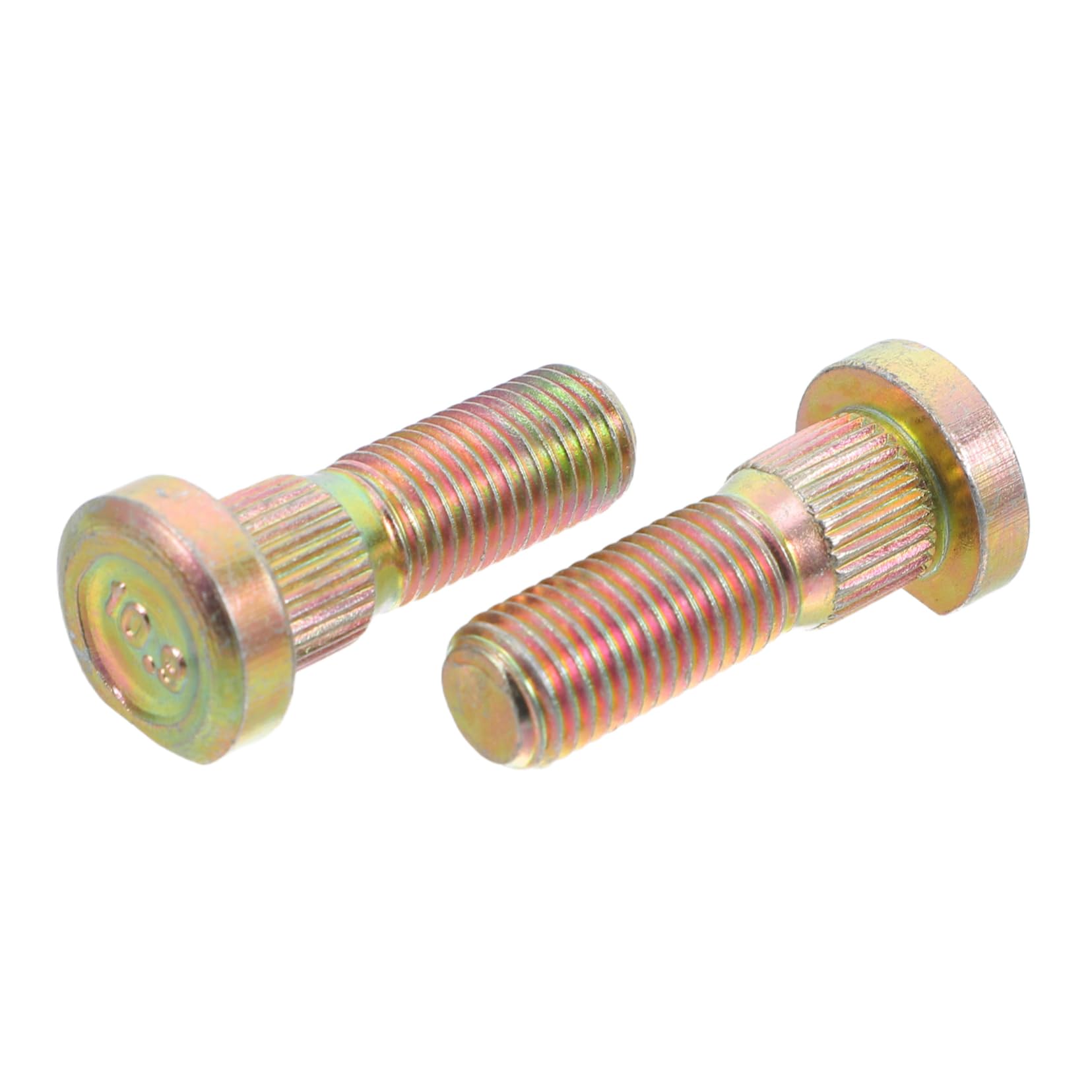 Cabilock 2pcs Wheel Hub Bolts for Car ATV Metal Studs for Secure Fit Durable Loosening Design Versatile Car Accessories for Tire Wheel Hub Replacement