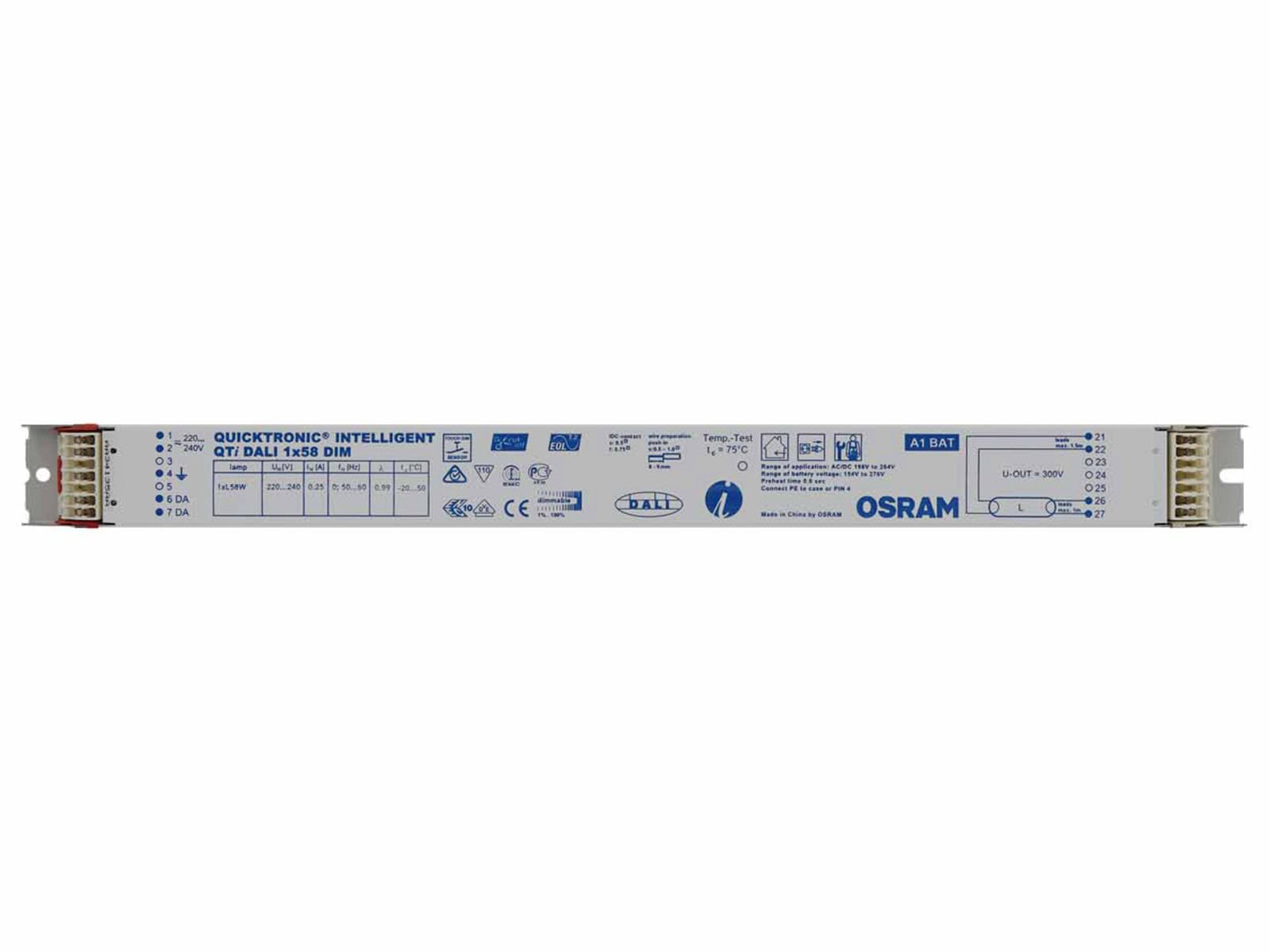 QTi DALI 1X58 DIM