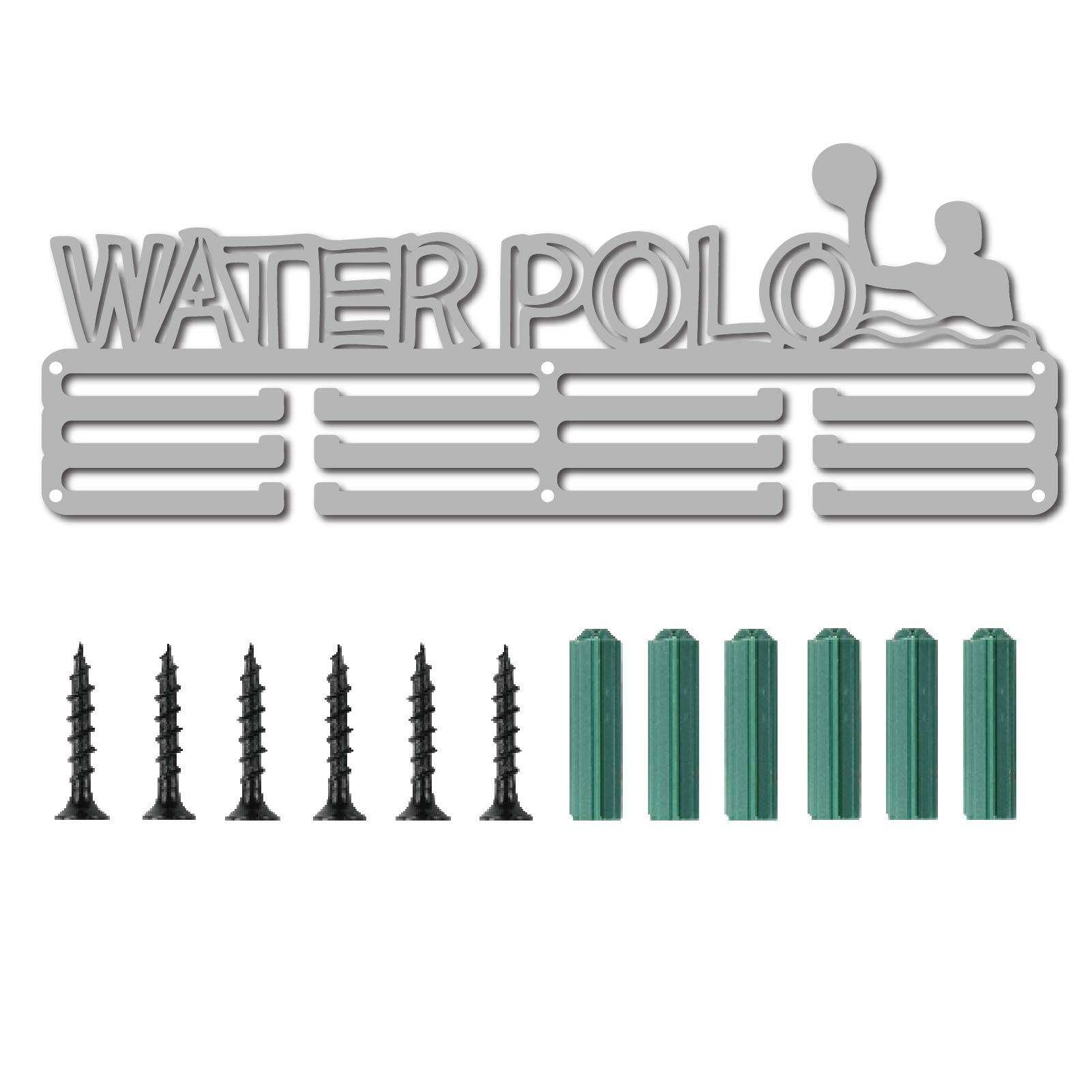 Buy CREATCABIN Water Polo Medal Holder Cycling Sport Display Hanger