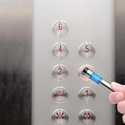 Miniatura 7 de Ouzorp Descargador estático del eliminador del cuerpo humano del coche, electricidad estática del coche tono plateado de alto voltaje antiestático