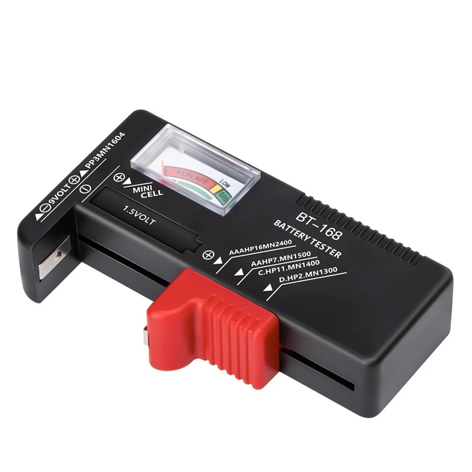 10 Stück BT168 Digitaler Batterietester for Testen von 1,5 V, 3 V, 9 V, 18650 Batterien, hochpräzises digitales Batteriemessgerät