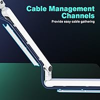 Vista 8 de FIFINE Soporte de Brazo Articulado para Micrófono, Soporte de Brazo de Micrófono de Perfil Bajo, Brazo Articulado de Micrófono para Podcast