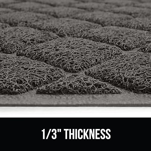 Miniatura 9 de GORILLA GRIP Tapete para caja de arena para gatos, resistente al agua, respaldo texturizado, fácil de limpiar, menos residuos y suelos limpios, 30 x