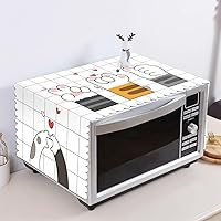 Vista 1 de Cubierta de microondas, Cubierta de polvo de microondas Cubierta de horno de microondas Accesorios de microondas Cubierta protectora de microondas