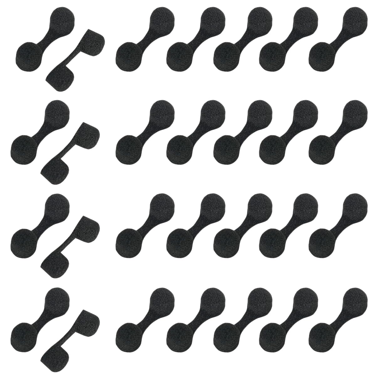 Nose Filters 30 Pieces Nose Plugs Filter for Spray Tanning Softness Disposable Sponge Nose Filter for Allergies Welders Smells Ideal for Sunless Spray