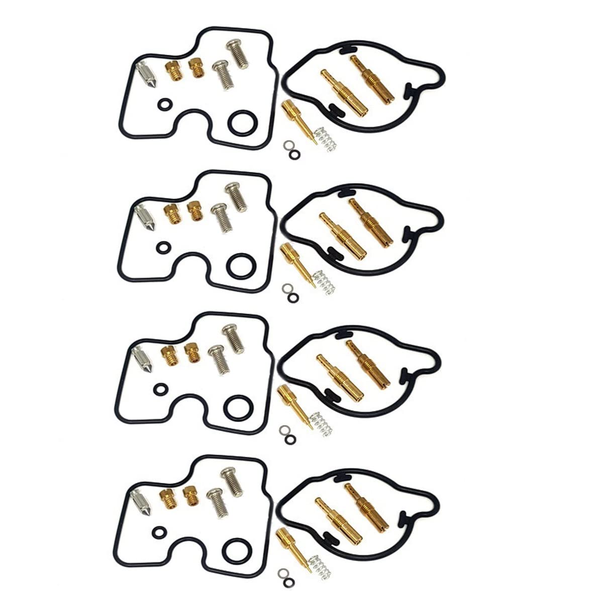 Kit De Réparation De Carburateur De Moto 56 Pièces Remplacement En
