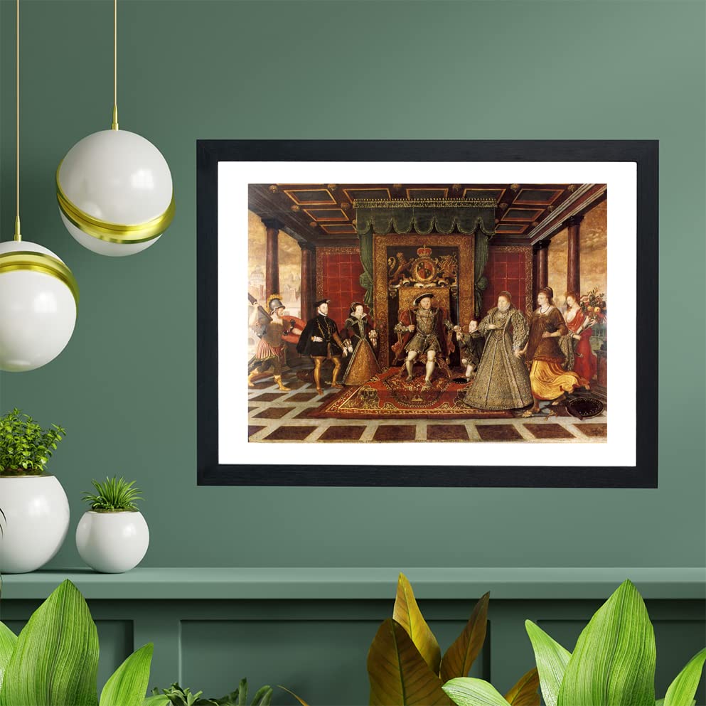 Arte decorativo para el hogar con el póster grande de Henri Rousseau sobre la Sucesión de Tudor 3