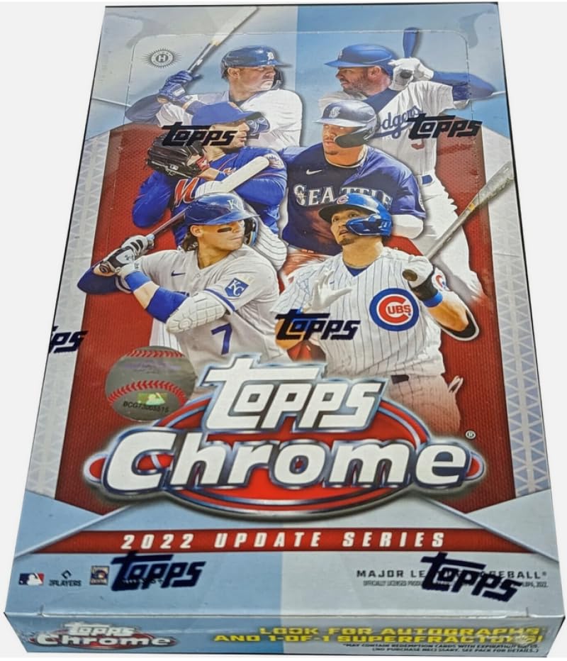 Amazon.com: 2022 Topps Update Series Chrome Baseball Factory