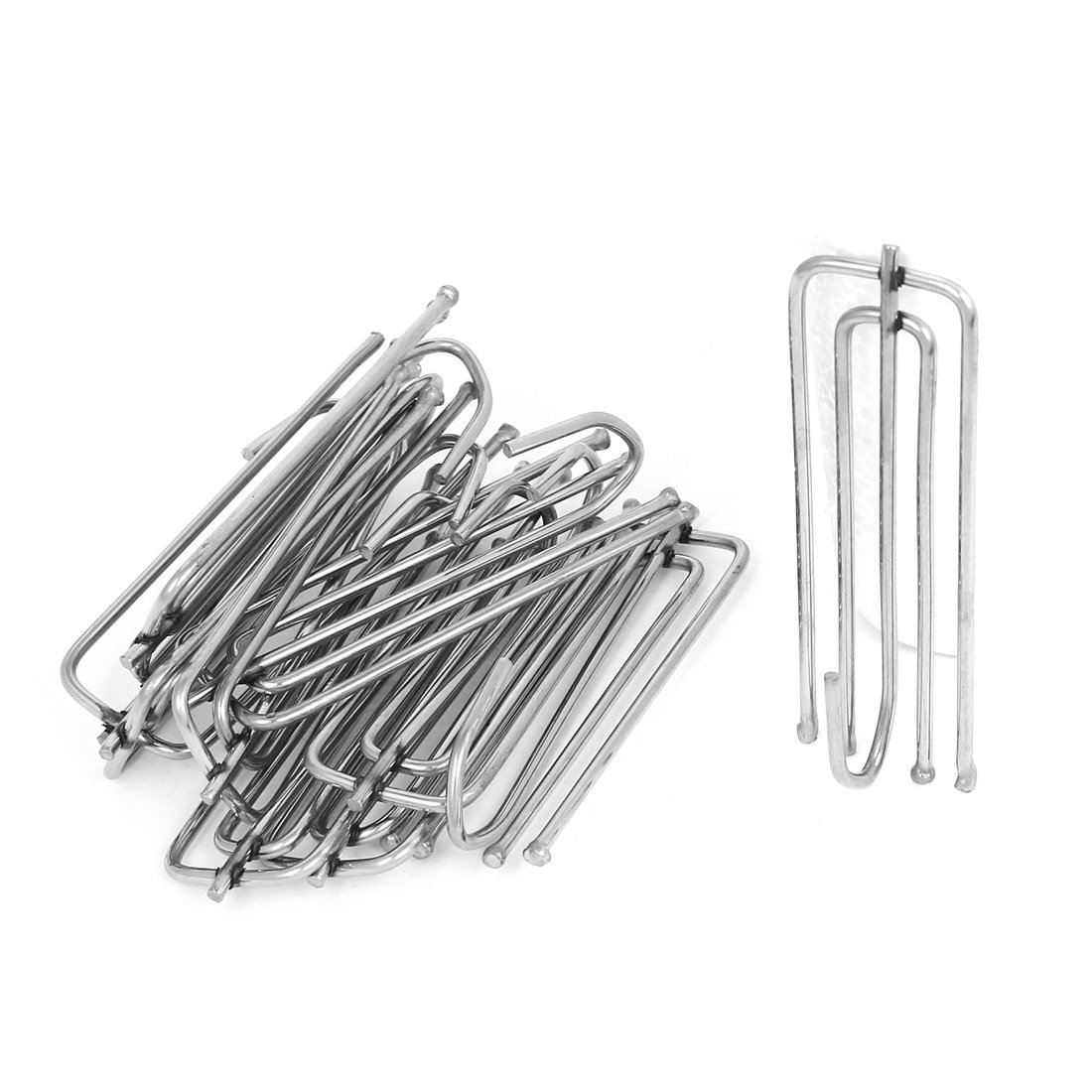 Aexit Window Treatment Outdoor Décor 4 Prongs Pinch Pleat Drapes Curtains Hooks 7cm Long Outdoor Curtains 10 Pcs