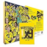 Borussia Dortmund Adventskalender XXL plus gratis Hissfahne BVB Größe 150 cm x 100 cm