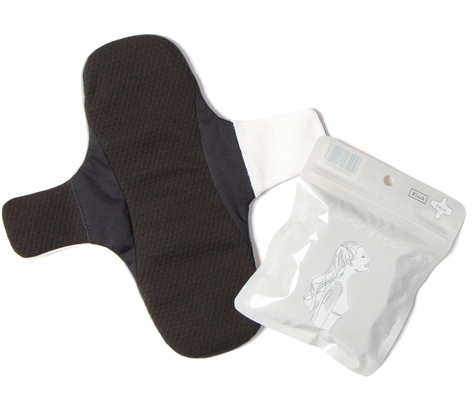 サニモア 布ナプキン 東急ハンズ HANDS 生理用ナプキンナプキン  生理用品 Amazon | DKSHジャパン サニモア ブラック 布ナプキン 吸水量60ml