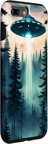 Vista 21 de iPhone 15 Pro Alien Abduction UFO Space Ship UAP Flying Saucer Case