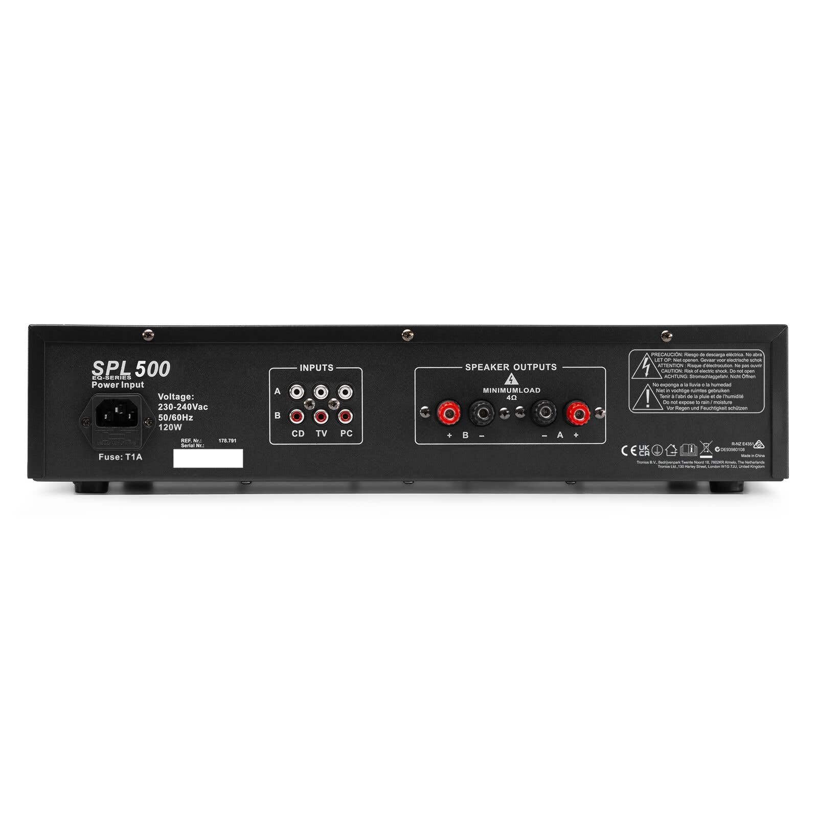 MAX DJ Komplettanlage 500W mit Bluetooth DJ Mixer, 2 Lautsprechern, Lichtanlage & Nebelmaschine – DJ Set für Einsteiger, Gartenparty, Geburtstag, Plug & Play