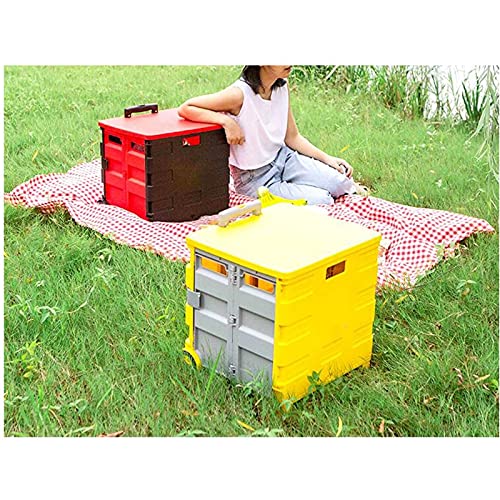 Einkaufswagen mit 4 Rädern, faltbarer Einkaufswagen mit Teleskopgriff für Einkaufsgepäck, Büro, Einkaufstrolley (Farbe… – Bild 5