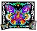 Stuff2Color Geo Butterfly - 23x20 Fuzzy Velvet Coloring Poster