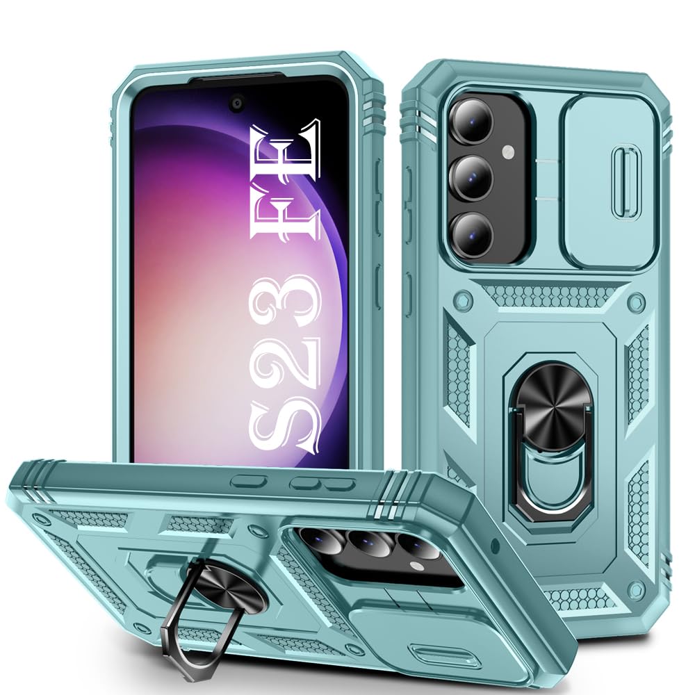 Amazon | PASNEW Samsung Galaxy XXX対応 ミリタリーヘビーデューティー保護 カメラレンズスライドカバー  内蔵360°リングキックスタンド 車用磁気ホルダー電話 XXX用 6.4インチ グリーン | 携帯電話・スマートフォンアクセサリ 通販