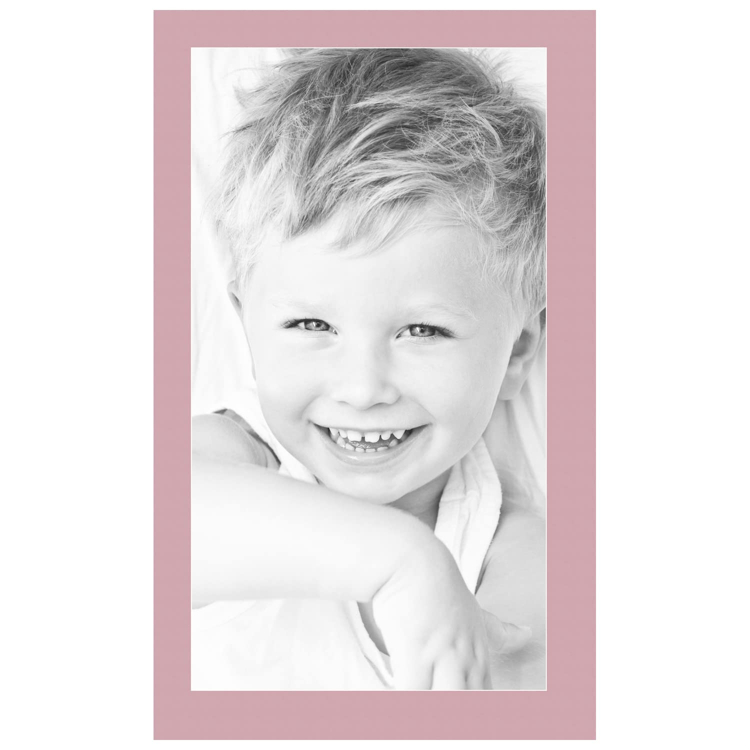 16x29 Soft Pink / Seashell Custom Mat for Picture Frame with 12x25 opening size (Mat Only, Frame NOT Included)