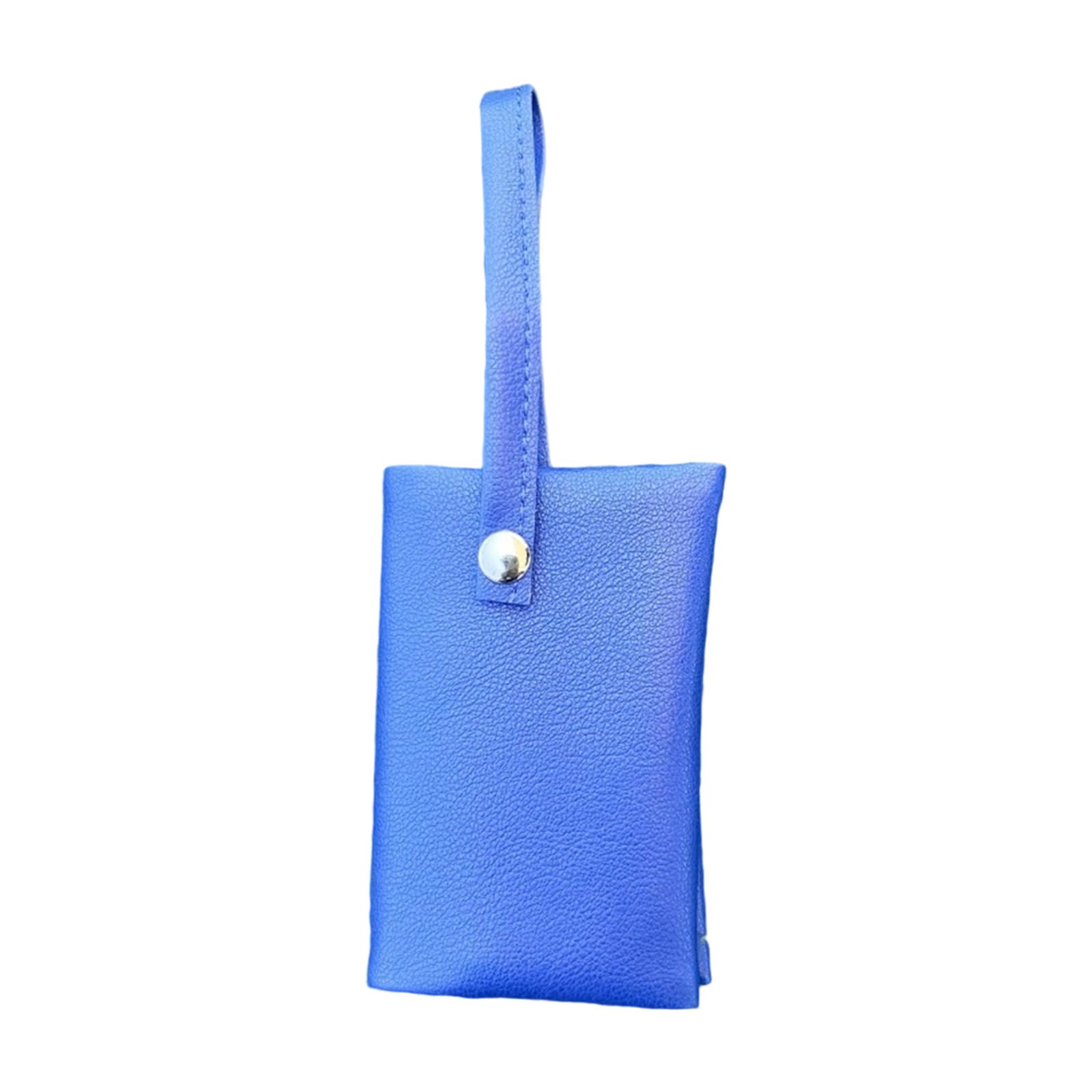 Premium Leather Keychain Tissue Holder with Hanging Design Space Saving for Small Apartments Hanging Tissue Modern