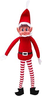 ToylandÂ® Elves Behavin Badly 12 Inch Boy Elf Soft Toy with Long Legs, Soft Body & Vinyl Head - Christmas Novelty Toys