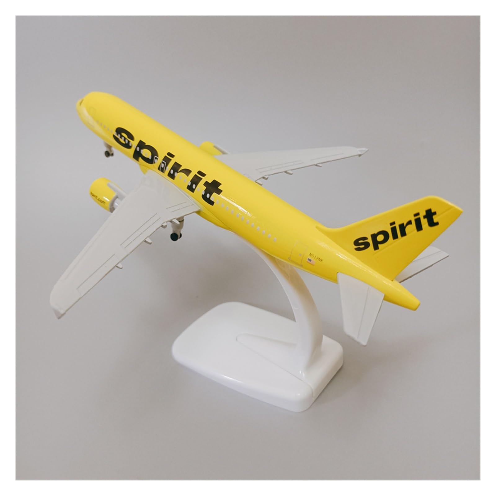 Plane Giocattolo 20 cm Per USA Air Spirit 320 A320 Airlines Diecast Modello Di Aereo Aereo Aereo Modello Di Aereo Con Ruote Supporto