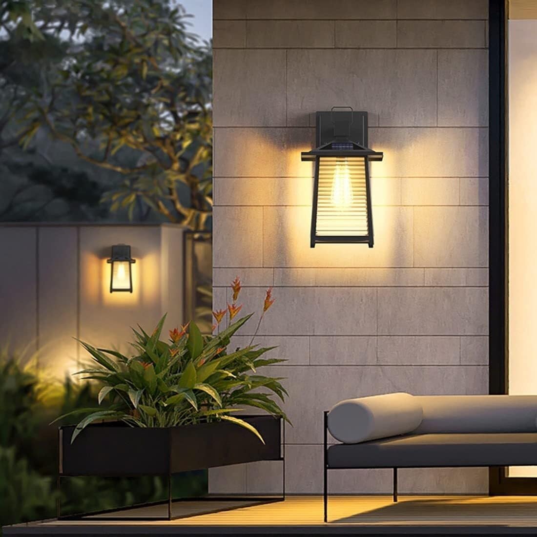 屋外 防雨型照明器具 防水用 壁掛け照明 玄関灯 屋外用ガラス壁取り付け用燭台 レトロ耐性防水アルミランプ ヨーロピアンガーデンウォ